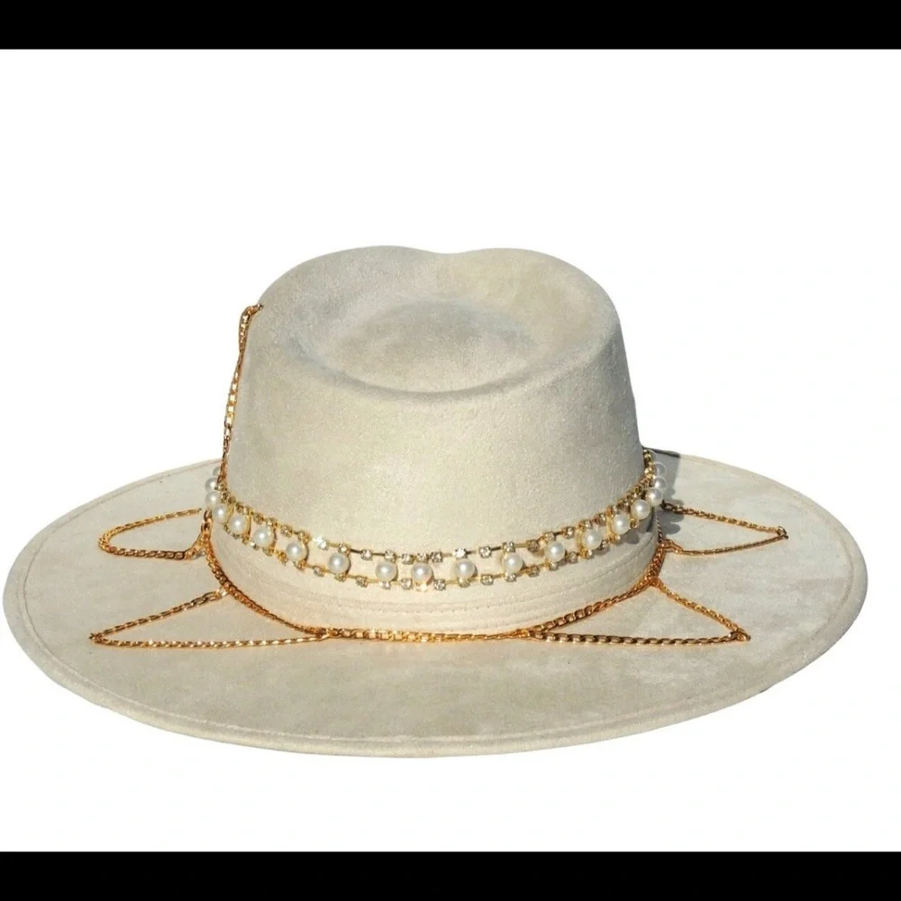 Handmade wide brim hat made in Mexico hand painted - Picture 8 of 15